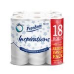 FREEDOM white 2ply 18x2