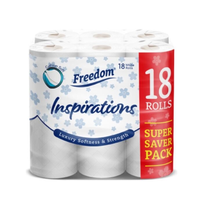 FREEDOM white 2ply 18x2 - Image 1