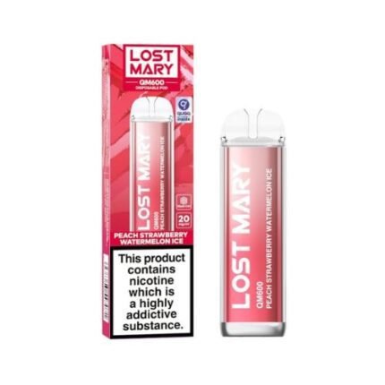 LOST MARY QM600 Peach Strawberry Watermelon Ice 1x10