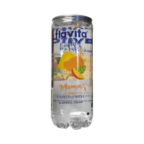 Copy of prime2 (44) FLAVITA bubbly mango sparkling water 1x24x300ml - Image 1