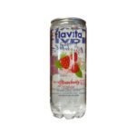 FLAVITA bubbly strawberry sparkling water 1x24x300ml