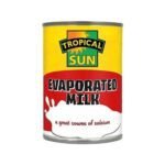 TROPICAL SUN Evaporated Milk 12x410g