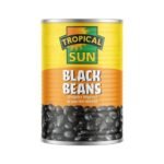 TROPICAL SUN Black beans cans 1x12x400g