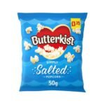 BUTTERKIST Salted 15x50g £1.25