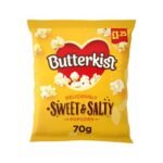 BUTTERKIST Sweet&Salted 15x70g £1.25