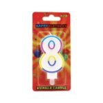 GSD No "8" Candles 1x6