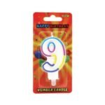 GSD No "9" Candles 1x6