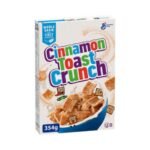 CEREALS cinnamon toast crunch general mills 1x12x354gm