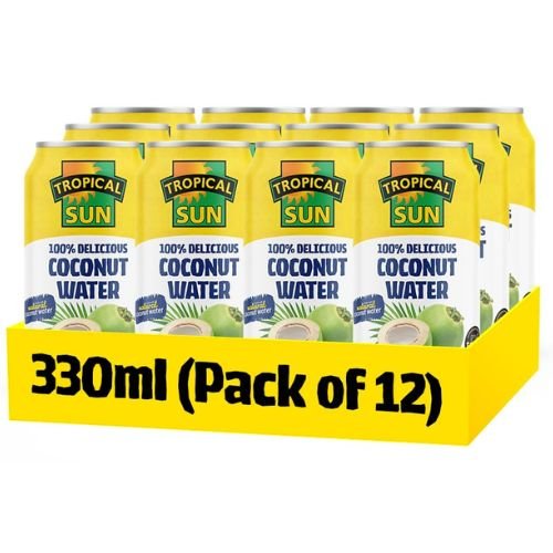 TROPICAL SUN 100% Coconut Water 12x330ml