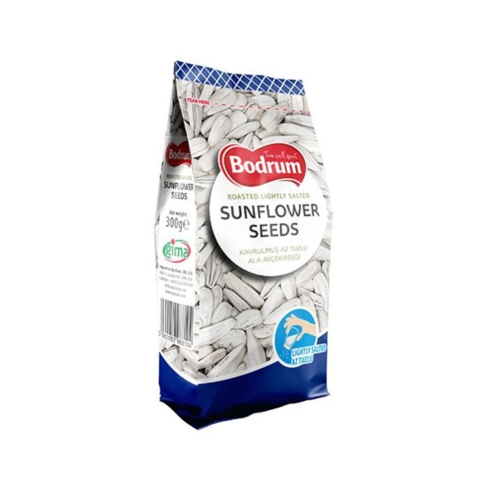 BODRUM Sunflower Seeds Lightly Salted 12x300g - Image 1