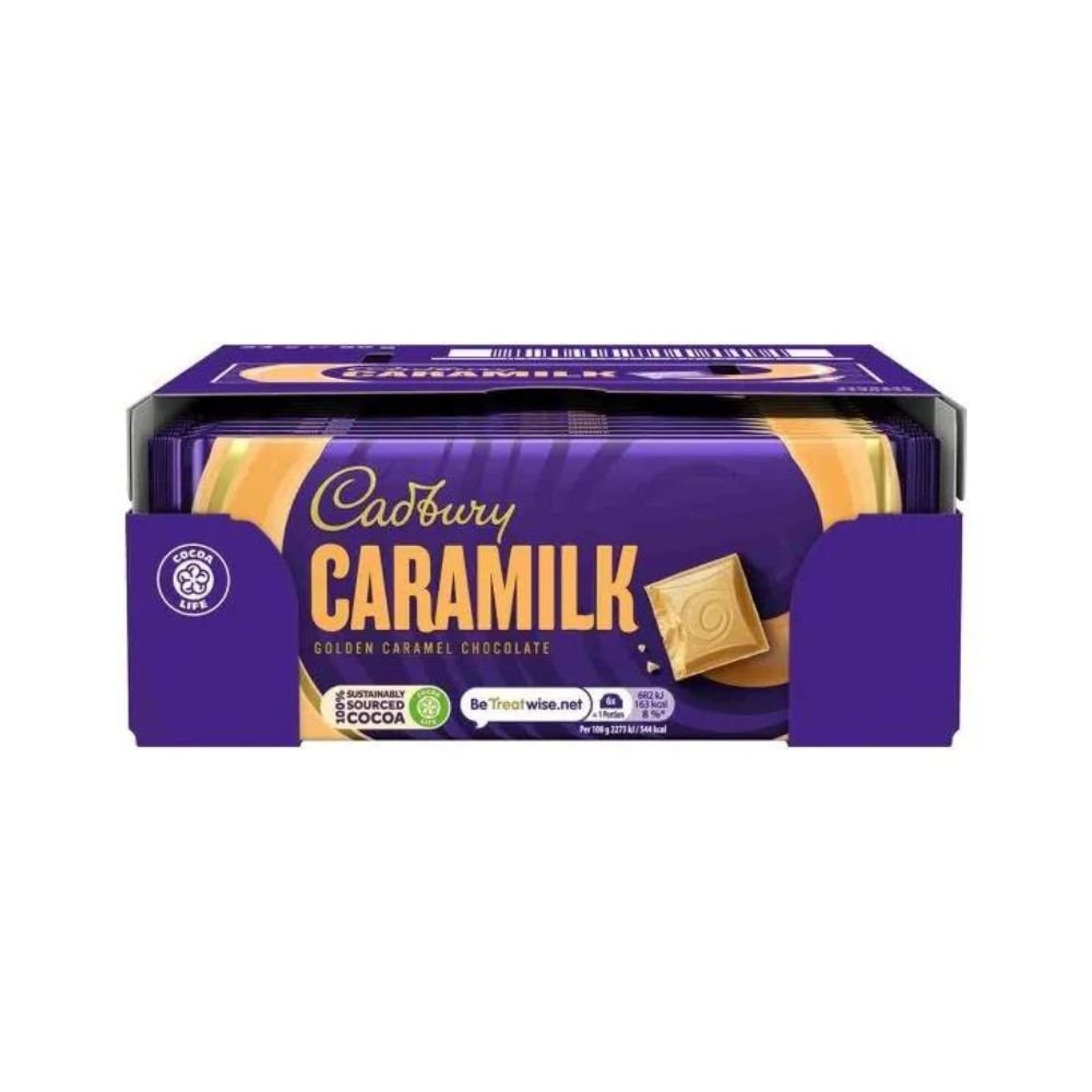 CADBURY Caramilk 26x80g £1.25