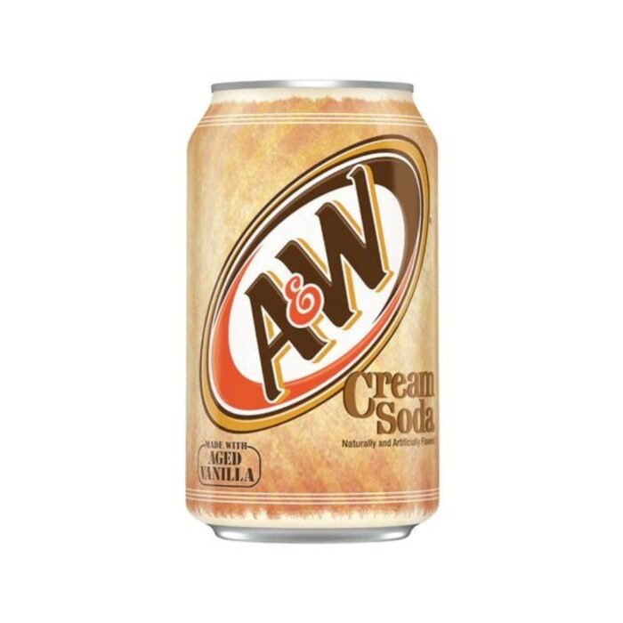 A&W Cream Soda 12x355ml - Image 1