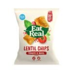 EAT REAL Lentil Tomato & Basil 10x113g