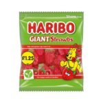 HARIBO Giant Strawbs 12x140g £1.25