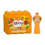 RIBENA Mango & Lime 12X500ml £1.25
