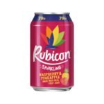 RUBICON sparkling raspberry&pineapple £0.79pm 24X330ml