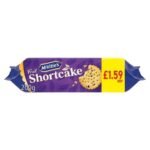 MCVITIES fruit shortcake 1x12x200gm £1.59 pm