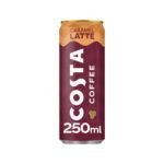 COSTA caramel latte 12X250