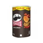 PRINGLES Hot & Spicy 12x70g £1.25
