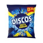 DISCOS Salt & Vinegar 16x70g £1.25