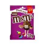 M&M Brownie 16x70g Bags £1.25