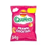 WALKERS Quavers Prawn Cocktail 15x54g £1.25