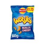 WALKERS Wotsits Cheese PM £1.25 15x60g