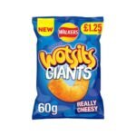 WALKERS Wotsits Giants Cheesy 15x60g