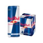 RED BULL original £4.99pm/£1.45pm 4 pack 250ml