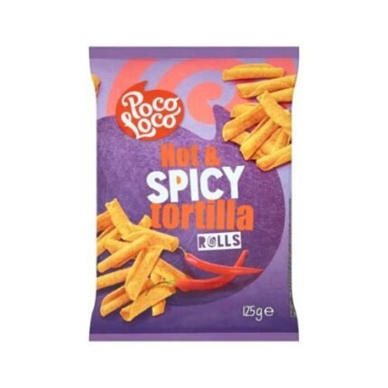 POCO LOCO  Hot & Spicy Tortilla 12x125g
