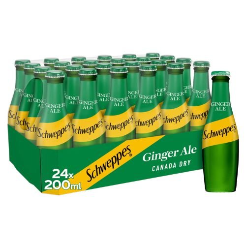 SCHWEPPES Ginger Ale 24x200ml