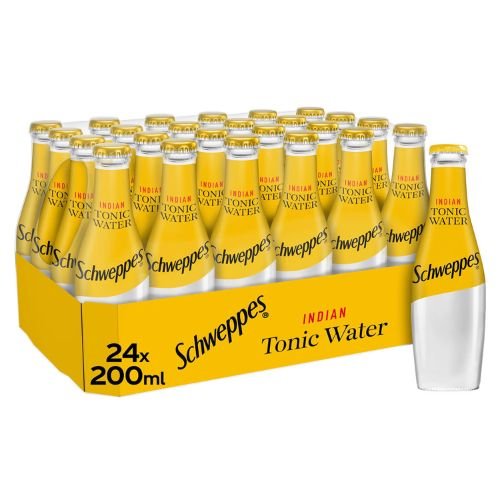 SCHWEPPES Indian Tonic Water 24x200ml