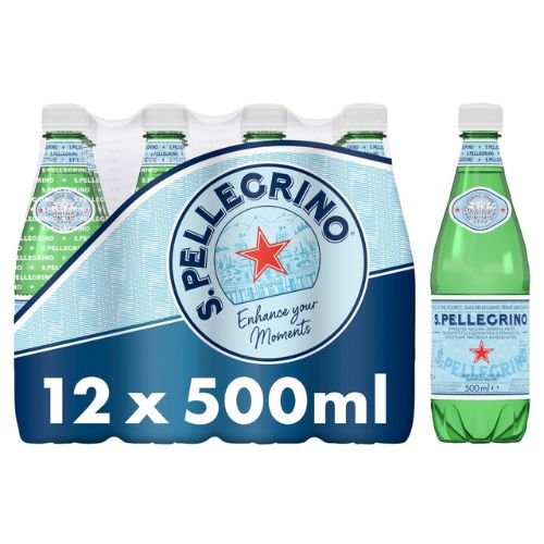 SAN PELLEGRINO Sparkling Water 12x500ml