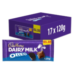 CADBURY Oreo 17x120g £1.35