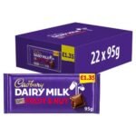 CADBURY Chopped Fruit & Nut 22x95g £1.35