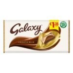 GALAXY MILK 24X100g £1.35