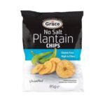 GRACE Plantain Chips Unsalted 9x85g