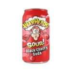 WARHEADS sour black cherry soda can 1x12x355ml