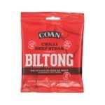 COAN biltong chilli beef steak 1x12x25g