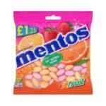 MENTOS Fruit 12x135g  £1.25