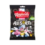 MAYNARDS liquorice all sorts 1X12X165gm £1.25pm