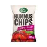EAT REAL Hummus tomato & basil 10x110gr