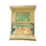 KETTLE Cooked Chips Sour Cream & Onion 15x150g