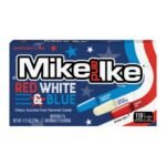 MIKE AND IKE Red White & Blue 12x120g