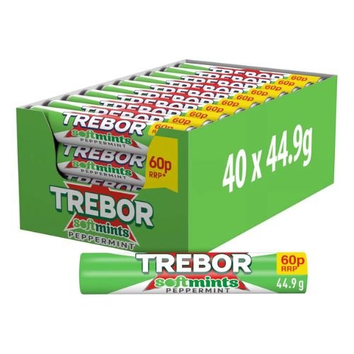 pprime-jpg - 2024-07-12T220802.308 TREBOR Peppermint 40x44.9g £60p - Image 1
