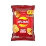 WALKER Ready Salted 18x70g £1.25