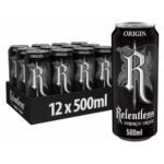 RELENTLESS energy original £1.19pm 12X500ml