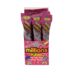 MILLIONS Tubes blackcurrant 1x12 pack