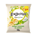 POPCHIPS Sour Cream Onion £1.25pm
