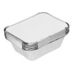 MAJESTIC Foil Containers with Lids 2" 1x9pcs